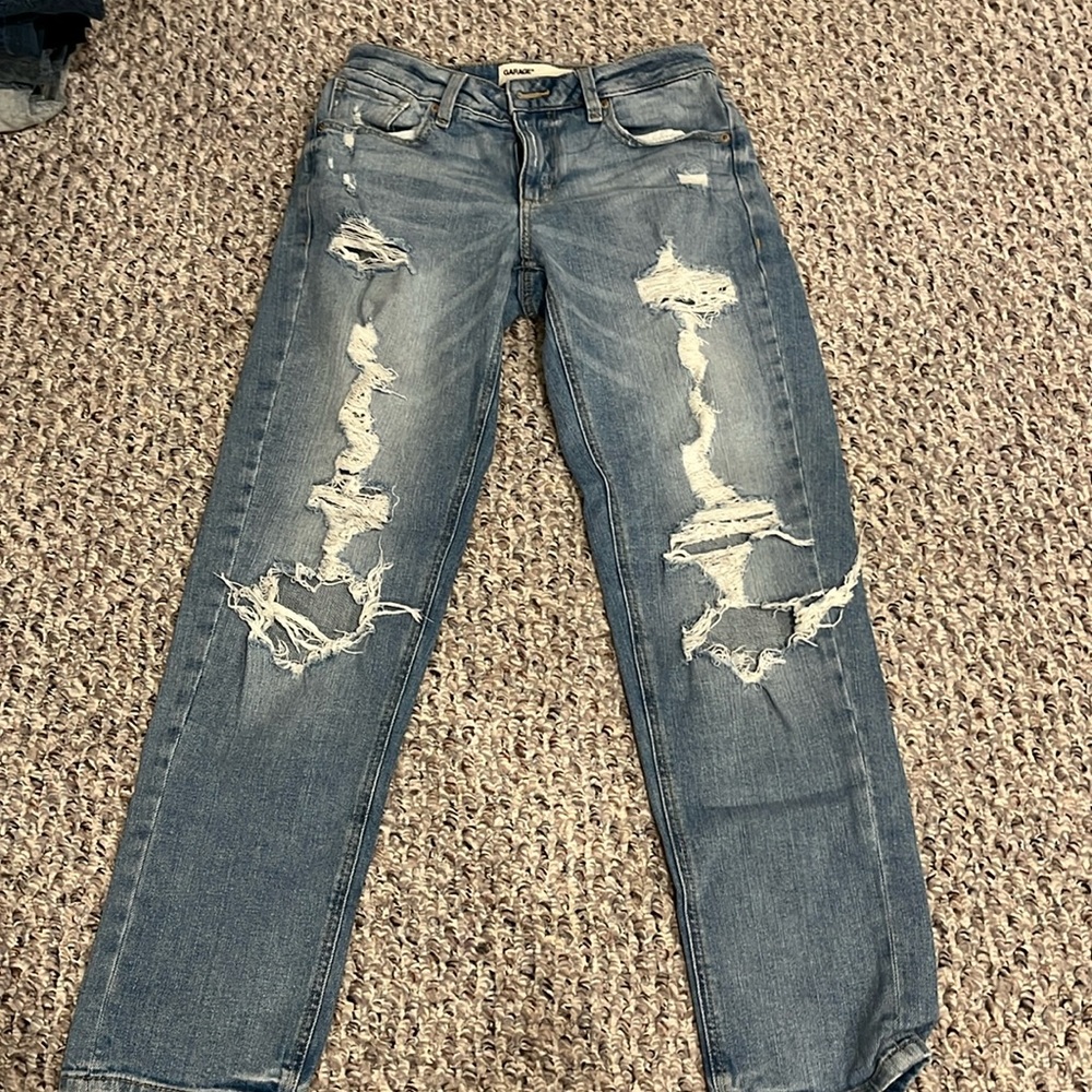 Garage mom jeans.